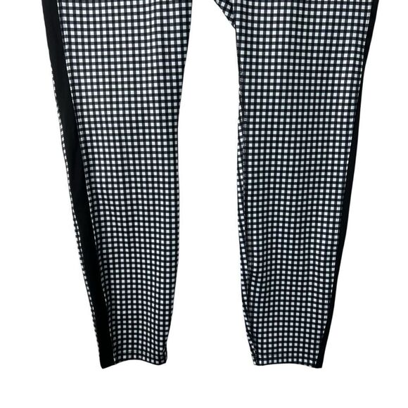 XL New with tags AVIA COURT LEGGING BLACK SOOT GINGHAM - Picture 2 of 8